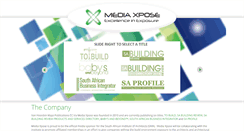 Desktop Screenshot of mediaxpose.co.za